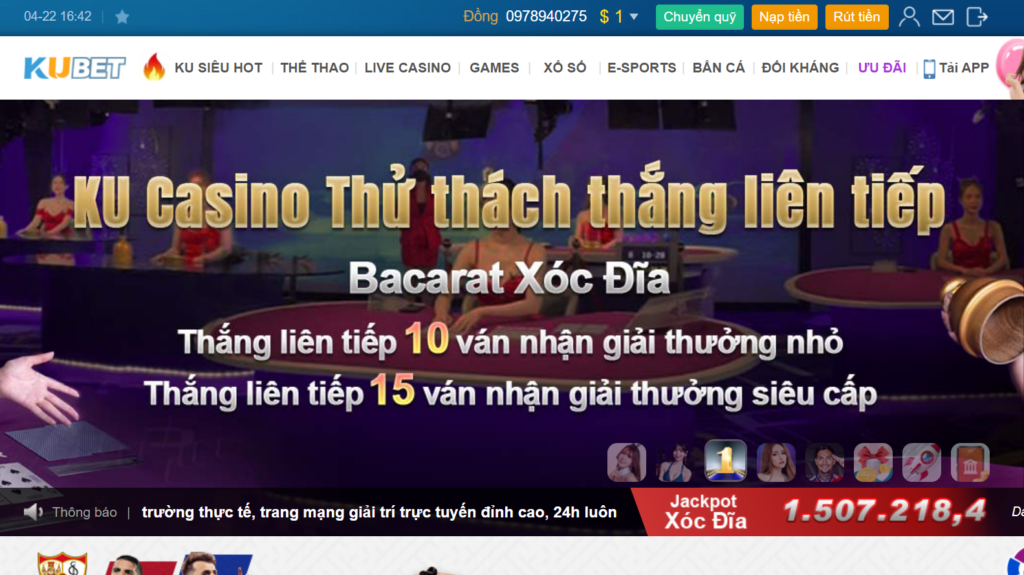 Giới thiệu đôi nét về Ku casino